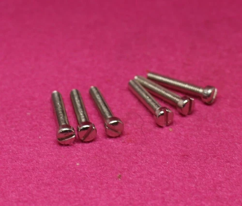 Set of 6  Humbucker Pickup Pole Piece Screws