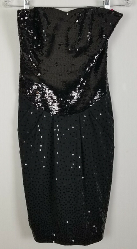 Betsey Johnson Strapless sequin evening dress 4 - 第 1/8 張圖片
