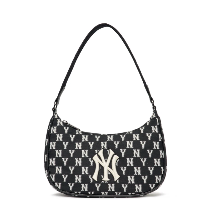 MLB Korea MLB Monogram Crossbag NY Yankees BEIGE