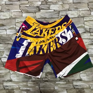 custom lakers shorts