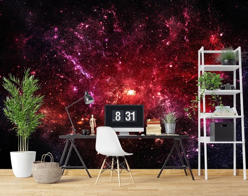 Fond décran mural 3D Red Cloud ZHUB8177 amovible auto-adhésive vendre Amy