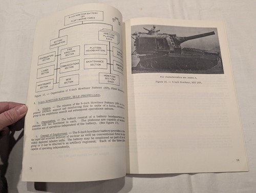 Marine Corps Basic School 1965 B 8100 Field Artillery Study Guide - Picture 3 of 3