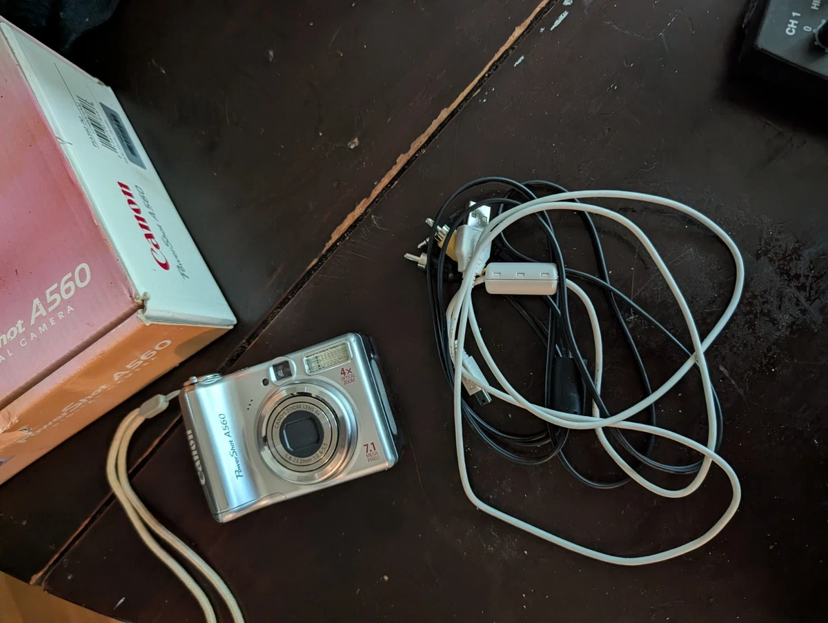 Preços baixos em Câmeras digitais Canon PowerShot A560 | eBay