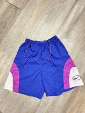 Vintage Nike Air Swim Trunks Boys 4-6 Small 80s 90s Color Block Elastic Waist