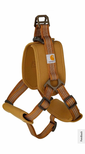 Carhartt Padded Adjustable Nylon Strap Dog Harness, Size Large, Unisex