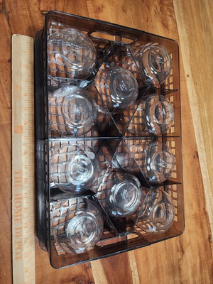 #ad Delta Airline Plastic Serving Galley Bin Trolley Food Tray Airlines With Glasses $79.00