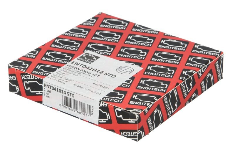 2x ✅Fits ENGITECH ENT041014 STD Piston Ring Kit ENT041014 STD 88 (ST ⭐UK Seller⭐