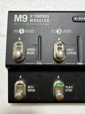 Line6 M9 Stompbox Modeler Multi Effects Guitar Effect Pedal with