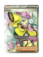 Iono 254/193 Ultra Rare Paldea Evolved Pokemon Holo Near Mint on eBay
