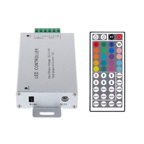 Infrared Remote Control IP44 RGB Controller DC for SMD 5050 LED Strip ...