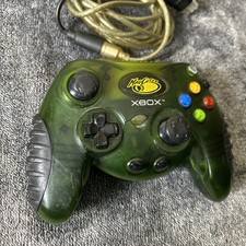 Original XBOX MadCatz Wired Controller #4526 Green  The Duke Style