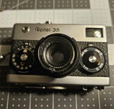 DEFECTIVE Rollei 35 Carl Zeiss Tessar 40mm 35 Lens Honeywell Made In Ger G3D