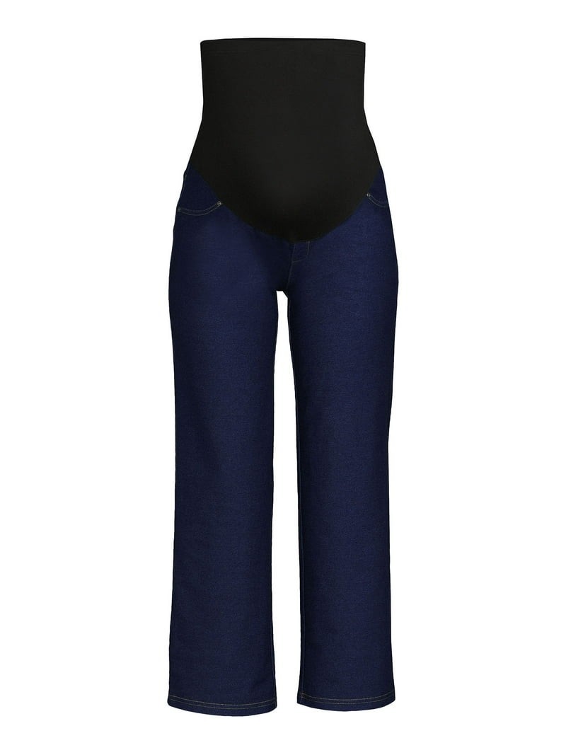 New Time & Tru Maternity Essentials Straight Leg Jeggings Sizes S(4-6) thumbnail 5