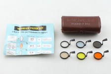 6 Set [Top MINT / Case] Panon Widelux Filter For F7 F8 FV Panoramic Camera JAPAN