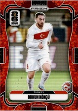 2026 Panini Prizm FIFA World Cup #485 Orkun Kokcu Maple Leaf Prizms #/86 Turkey