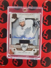 2022-23 Dave Taylor The Cup Auto Gold /50 All Time Alum Los Angeles Kings ATA-DT