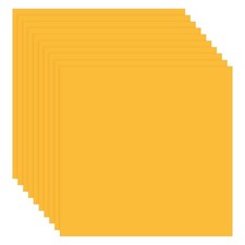 10pcs 11.8"x11.8" Peel and Stick Backsplash Marble PVC Wall Tile, Orange