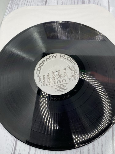 Company Flow / Funcrusher Plus 1997 US ORIGINAL 2LP Rawkus RWK 11341 J-Treds - Foto 6 di 15