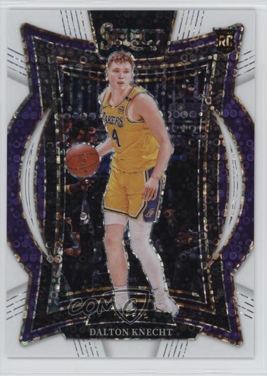 2024-25 Panini Select Concourse White Disco Prizm 20/75 Dalton Knecht #91 pe8