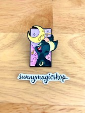 Pokemon Eevee Dreamy Portrait Rectangle Anime Enamel Pin Sylveon Espeon Umbreon