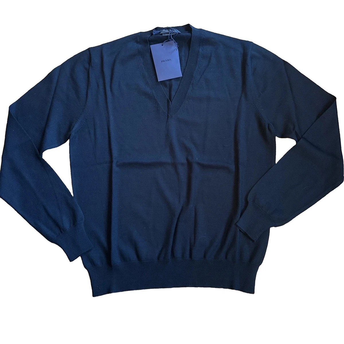 PRADA Black Sweaters for Men for sale - eBay