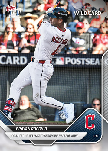 2025 Topps Now 805 Brayan Rocchio