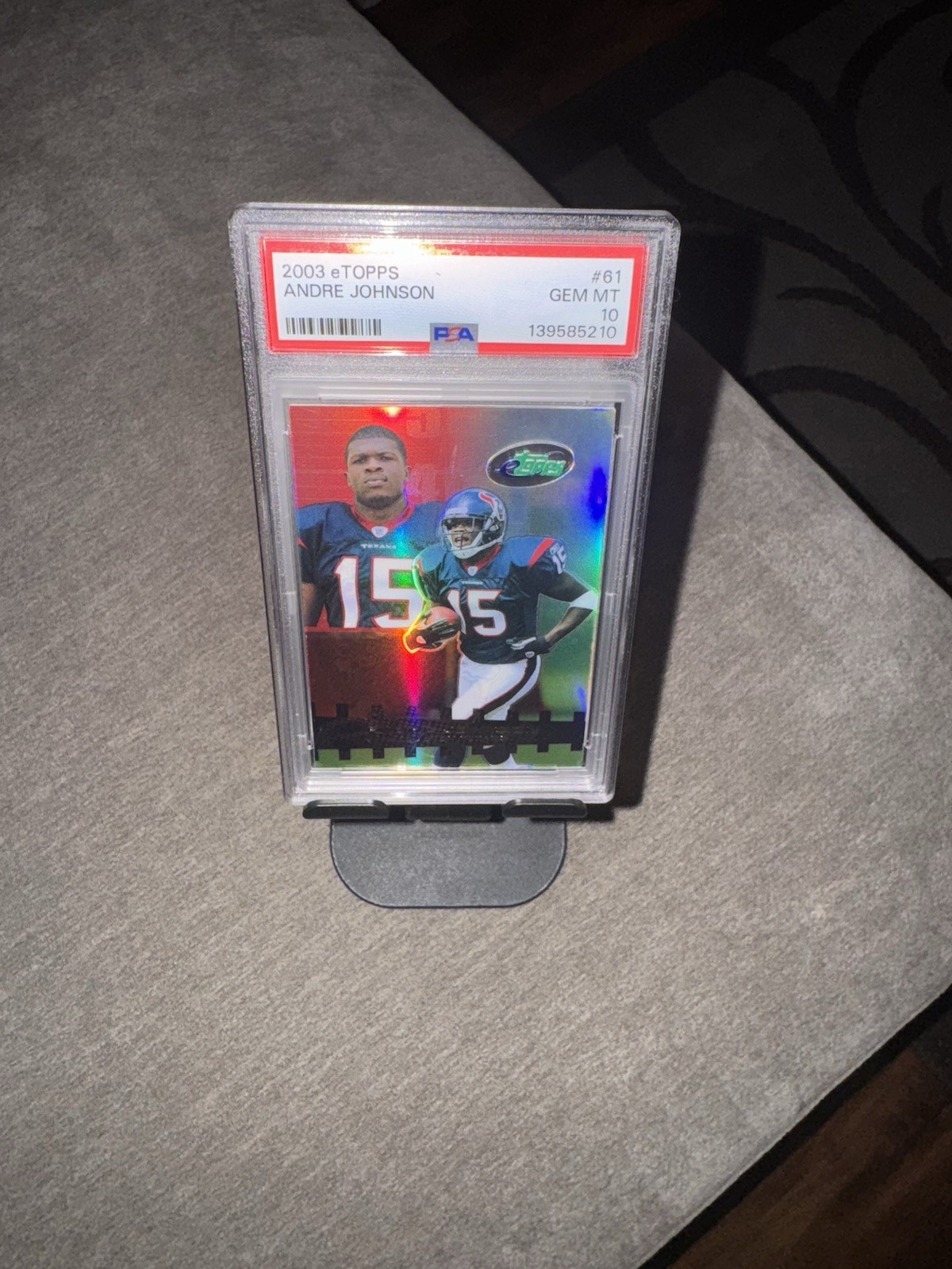 Andre Johnson Etopps #61 Base