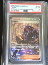 2023 Pokemon GEETA #226/197 Obsidian Flames Special Illustration Rare ENG PSA 6