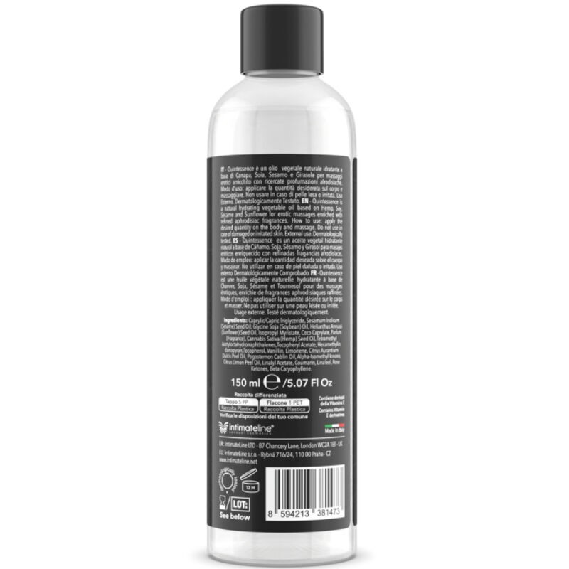 Intimateline Luxuria Olio Massaggio Bacche 150 ML - Glow e Relax - 3