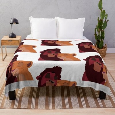 Disney Kovu And Kiara Fleece Blanket Gift For Friends