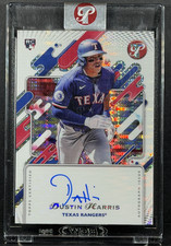 2025 Topps Prestine Auto Cards PA-DH Dustin Harris - Texas Rangers Rookies (RC)