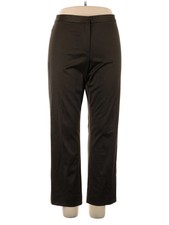 Donna Karan New York Women Black Wool Pants 34W
