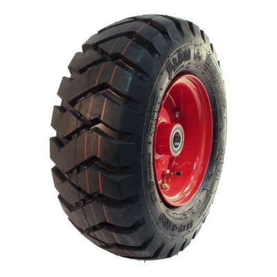 Komplettrad 18x7-8 BKT PL-801 16PR Stahlfelge Rot TT