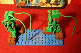 LEGO Star Wars Naboo Swamp 7121 sw0027 sw0017 sw001a 1999