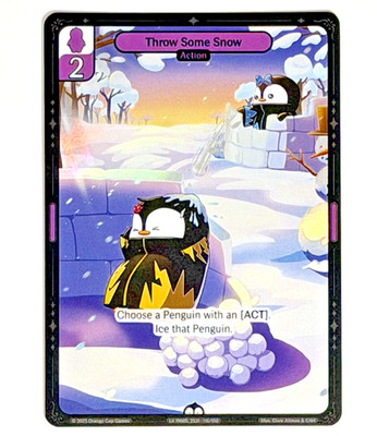 FOIL ***Throw Some Snow*** Vibes TCG Legend of the Lils Evrything