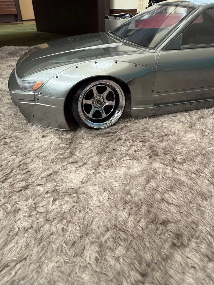 ABC Hobby 1/10 RC Car Painted Body Nissan S13 Silvia Rocket Bunny - Image 4 of 4