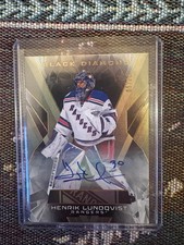 Henrik Lundqvist 2025-26 Upper Deck Black Diamond Hockey Auto /25