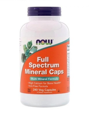 NOW FOODS VOLLSPEKTRUM MINERALIEN KAPSELN 240 KAPSELN