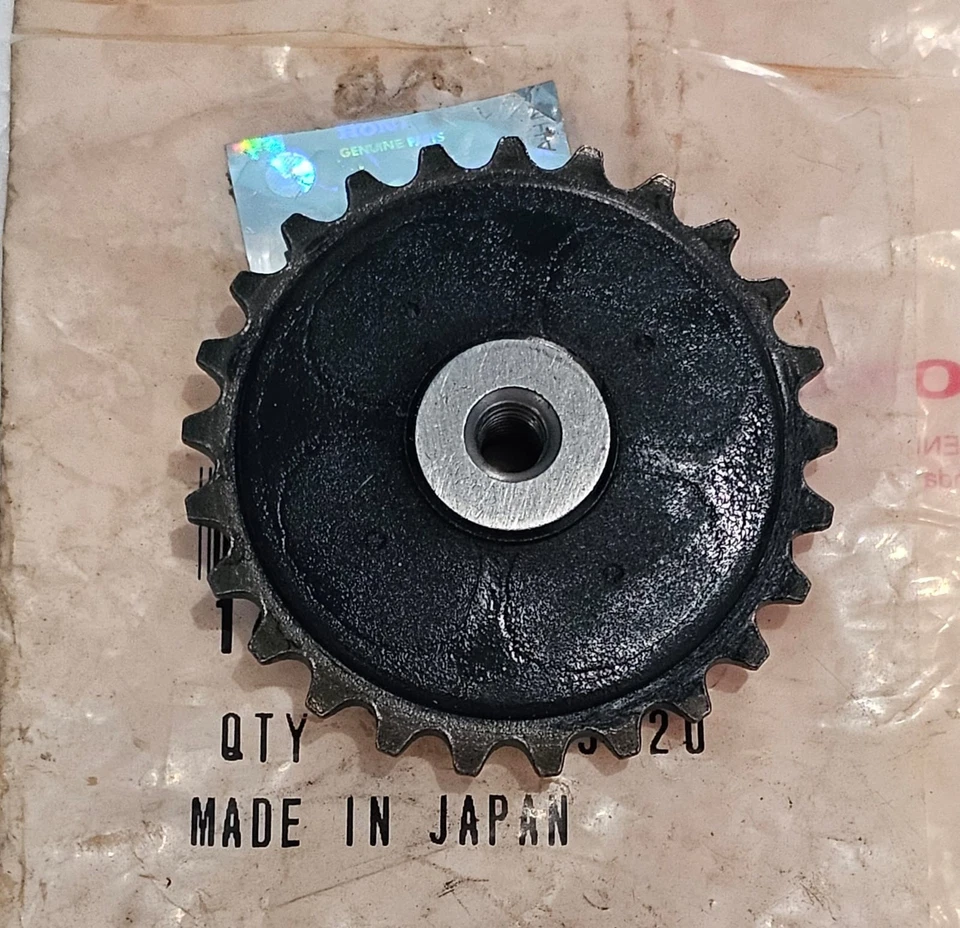 HONDA CUB C50 C70 C90 CL70 CL90 CRF50 S65 ST70 XL70 CAM CHAIN SPROCKET NOS JAPAN - Изображение 3 из 4