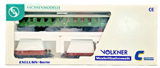 Sachsenmodelle H0 1:87 14145 Gleisbauzug Völkner Modellbahnwelt Conrad NEUWERT