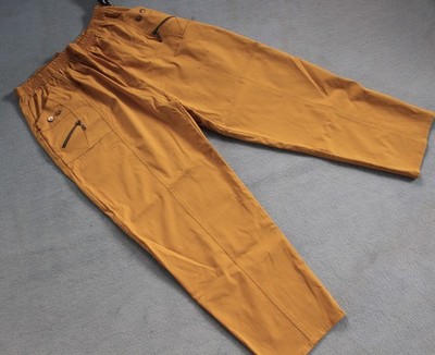 *Cherry berry* bequeme Damen -Hose, ocker, Rundum-Dehnbund  Gr. T9 (50-52) NEU!