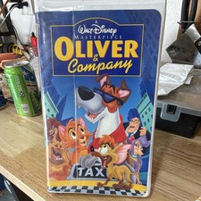 Walt Disney Masterpiece Oliver Company VHS, 1988 NTSC Children's Family