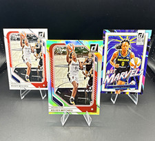 2026 Donruss WNBA Kelsey Mitchell Indiana Fever Net Marvels + Base 3 Card Lot