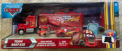 Disney Pixar Cars Team Crew Hauler Crew Chief Pitty Piston Cup Nights ROR U Pick