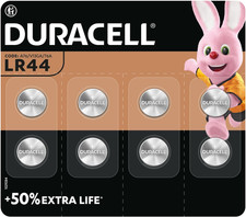 LR44 (8 Pack) Specialty Alkaline Battery 1.5V (A76)– +50% EXTRA LIFE– for Thermo