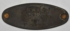 Vintage Body by Fisher Chevrolet Chevy GM Emblem Nameplate Tag Badge