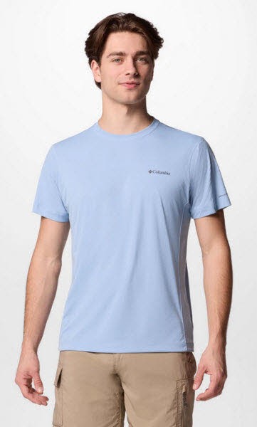 Columbia Zero Rules Light SS Crew Herren Blau 7990₽