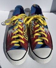 Converse All Star Wonder Woman DC Comics UK Women’s Size 7 Excellent Condition