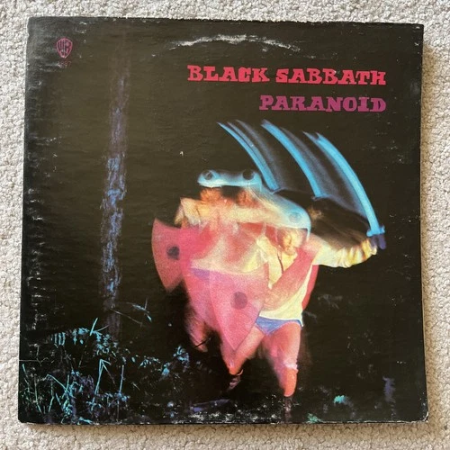 Black Sabbath - Paranoid -VG+ Vinyl LP -1971 Warner Brothers WS-1887 Green Label