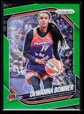 DeWanna Bonner 2025 Panini Prizm WNBA Green Prizms #32 Phoenix Mercury